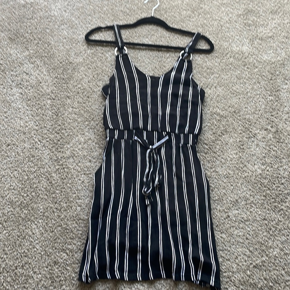 Black short dress
